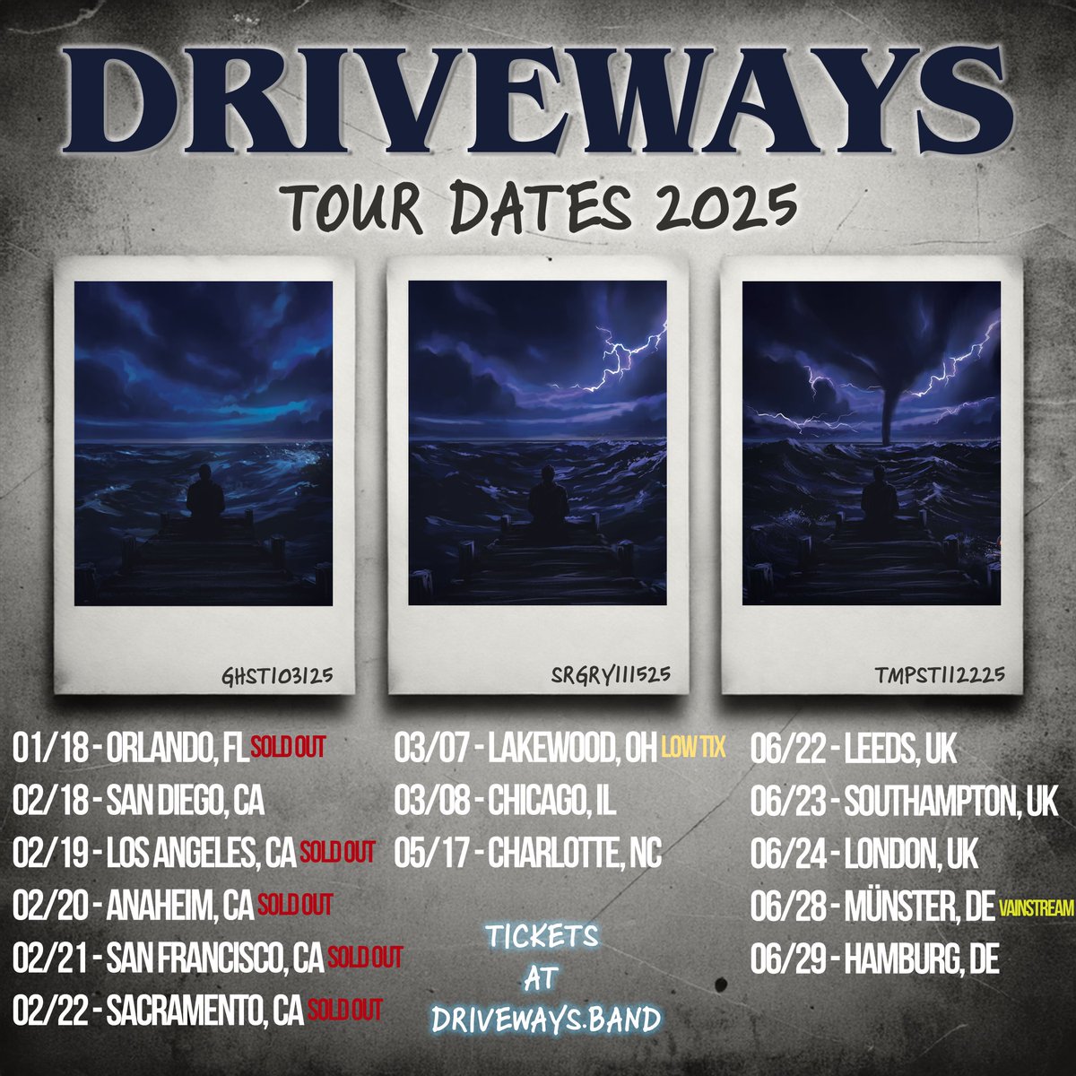 CHARLOTTE NC - We are coming in May! Tickets on sale this Friday!!!!