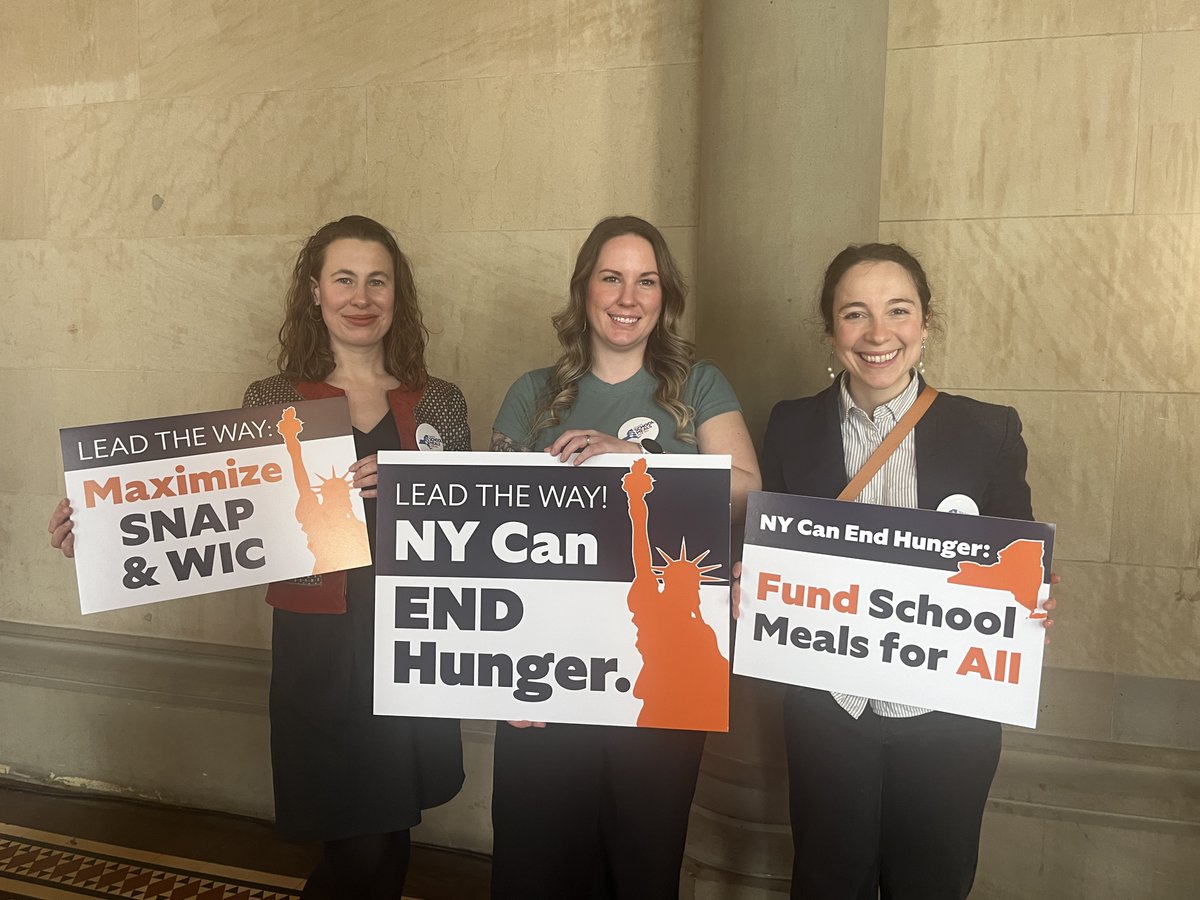 As hunger rises, federal nutrition programs are under threat. Today advocates and lawmakers gathered at the Capitol to send a clear and united message that NY can and should be a bulwark against hunger amid federal uncertainty. Add your voice ➡️ p2a.co/lSTQAD5