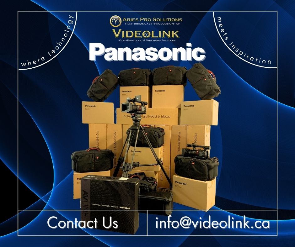 Videolink's tweet image. 🎥Cinematic Brilliance with #Panasonic 4K video capabilities⚙️Innovative Technology at the forefront with cutting-edge imaging solutions💫 | Contact Us to learn more | info@videolink.ca |416.690.1690 | discover why professionals choose the unparalleled quality and innovation.