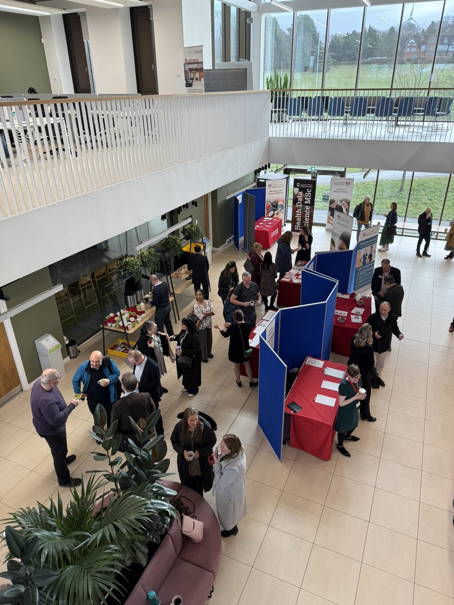 HICLancaster's tweet image. Excellent turnout for the Shaping the Future of Lancaster Medical School
event in HI One today, which saw the launch of the exciting Lancaster University Medical Education Network (LUMEN) to create an innovative new medical programme codesigned with valued partners #HiCommunity