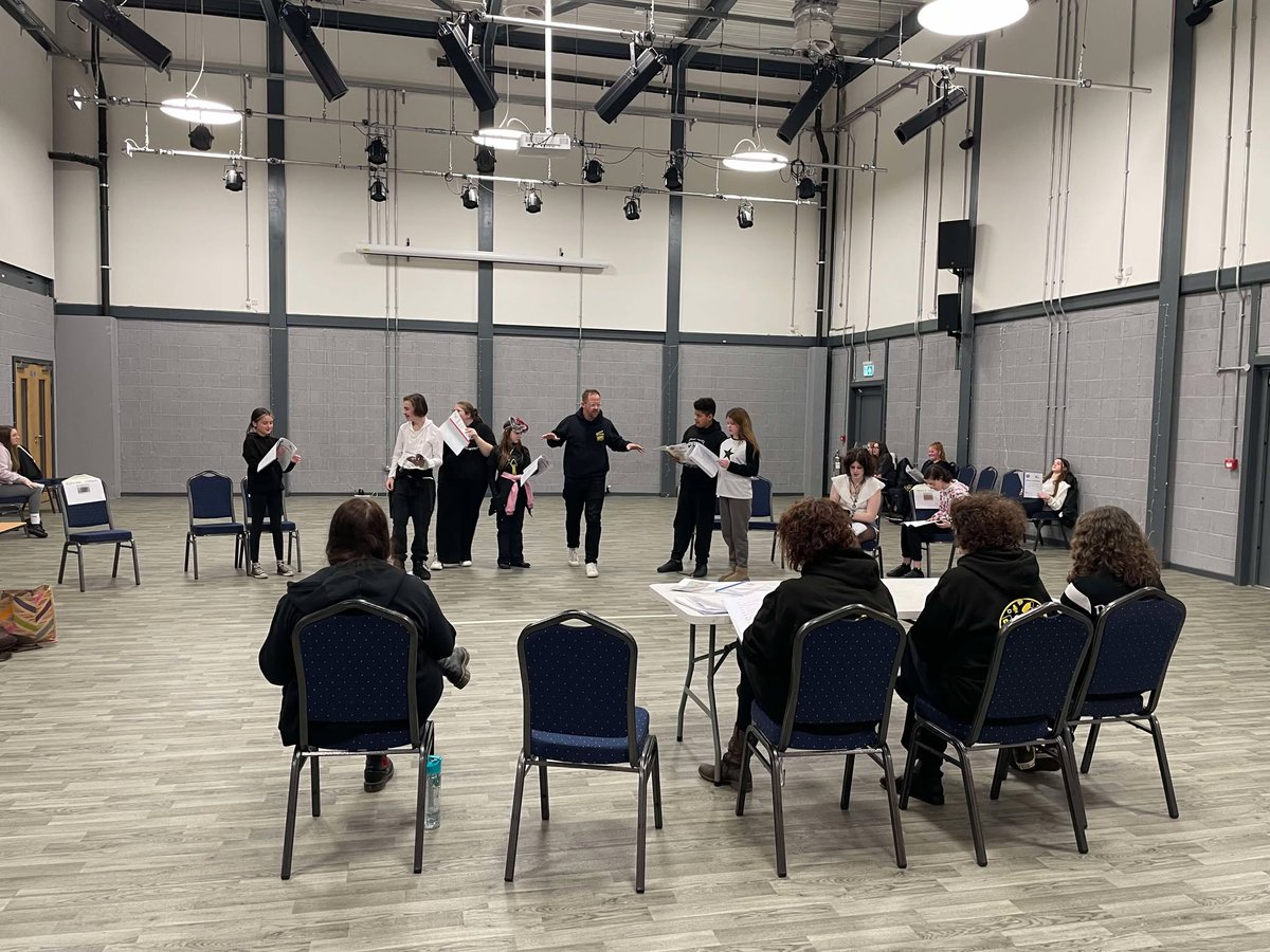 Our youth theatre is deep into rehearsals for our second full production, 'Murder in PantoLand!' The suspense is building as our talented young performers work their magic 🪄🎭. #charitytuesday #youththeatre #porttalbot