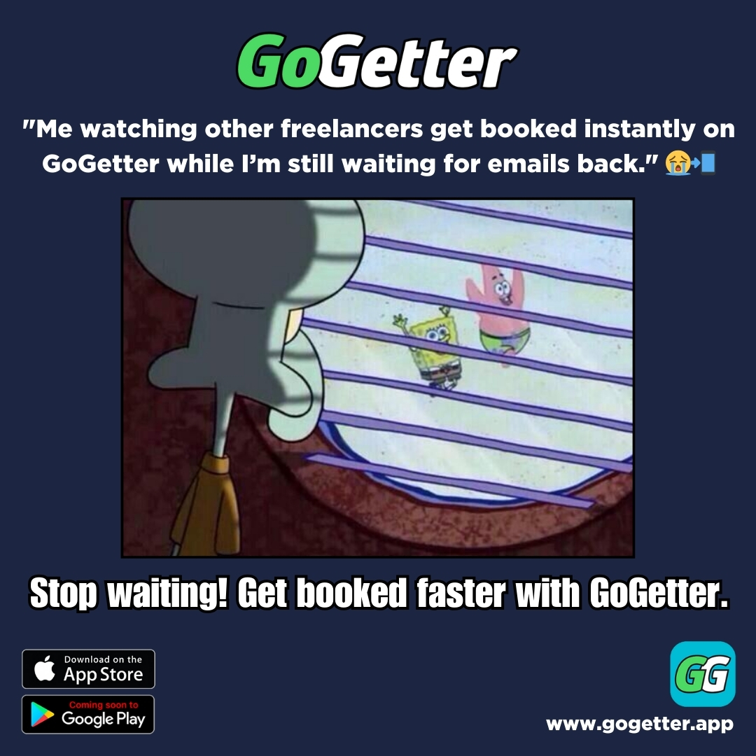 GoGetter_App's tweet image. 📢 Stop Waiting—Get Booked Instantly! 🚀

Tired of waiting for clients to find you, respond, and finally book? 😩 With the GoGetter mobile app, you can get discovered, booked, and paid—FAST! 💸📲

Download #GoGetter now &amp;amp; start booking faster! 🔥

#App #SideHustle #GigEconomy