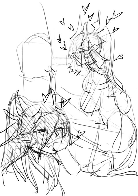 こんな感じかな。フェラはもしかしたらモッと直接的な感じになるかも。さてほんとに眠ります 