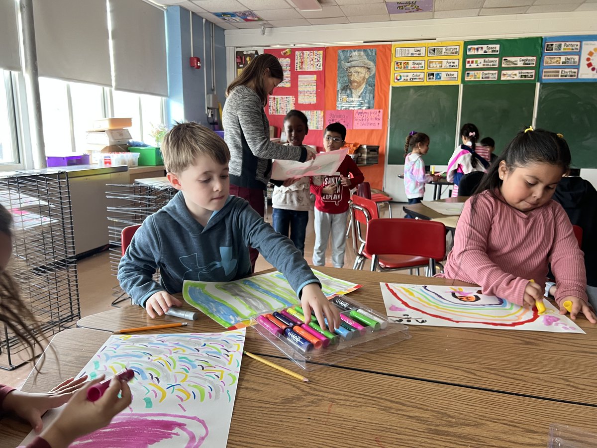 West Hempstead Fine, Performing & Culinary Arts (@fpcawest) on Twitter photo Mrs. Shinners' artists creating beautiful Alma Woodsey Thomas-inspired work to celebrate Black History Month! Vibrant colors, creative expression, and one student's powerful declaration: "I am a Black artist!" Learning and self-discovery in action! #WHerARTS <a href="/CornwellAveES/">CornwellAveES</a> Mrs. Shinners' artists creating beautiful Alma Woodsey Thomas-inspired work to celebrate Black History Month! Vibrant colors, creative expression, and one student's powerful declaration: "I am a Black artist!" Learning and self-discovery in action! #WHerARTS <a href="/CornwellAveES/">CornwellAveES</a>