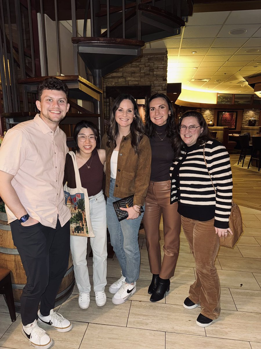 courtskipharmd's tweet image. Best way to end a busy @SCCM is dinner w/ 4️⃣ generations of some of my amazing current &amp;amp; past @NorthwesternMed PGY2s. Highlight of my career has always been watching residents succeed. So proud of my people! 🥹 @SophiaB_PharmD @amayzhanggg @toriadams31 &amp;amp; Ethan! ⭐️