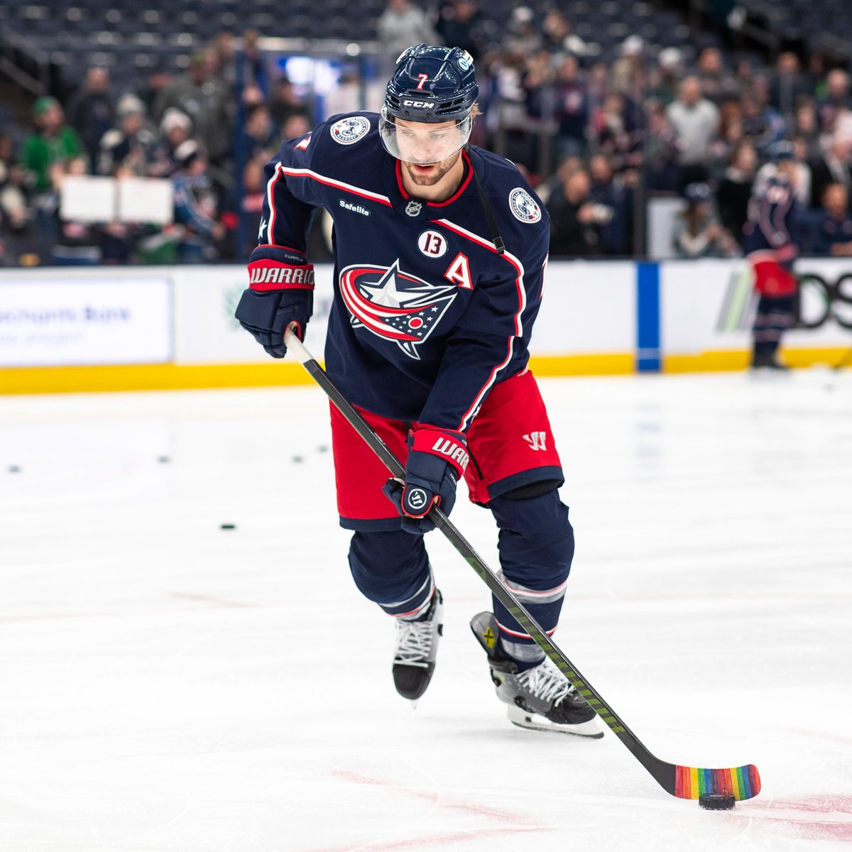 BlueJacketsNHL's tweet image. Hockey is for everyone!❤️

@voryslaw | #CBJ