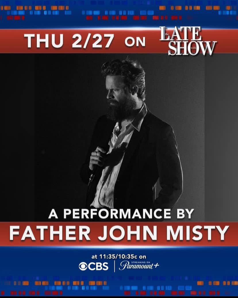 CanFlub's tweet image. Just in:
On Thursday night FJM will be the musical guest at the Late Show
paramountpressexpress.com/cbs-entertainm…
