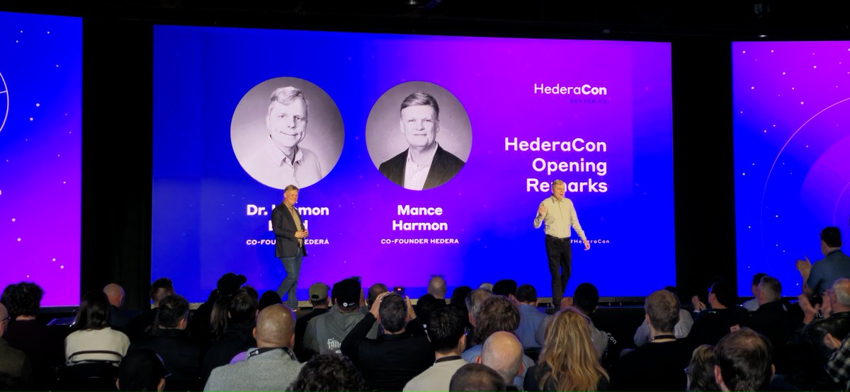 AID:Tech (@aidtechnology) on Twitter photo <a href="/aidtechnology/">AID:Tech - Stablecoin Disbursement Infrastructure</a> is thrilled to be at HederaCon in Denver today, joining industry leaders like Dr. Leemon Baird and Mance Harmon for the opening remarks. Exciting discussions on the future of blockchain technology and how it’s driving AI innovation at AID:Tech. #HederaCon <a href="/aidtechnology/">AID:Tech - Stablecoin Disbursement Infrastructure</a> is thrilled to be at HederaCon in Denver today, joining industry leaders like Dr. Leemon Baird and Mance Harmon for the opening remarks. Exciting discussions on the future of blockchain technology and how it’s driving AI innovation at AID:Tech. #HederaCon