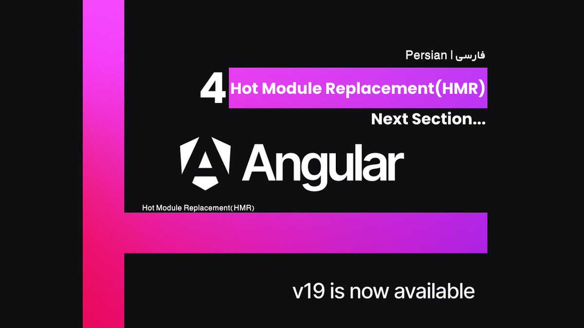 codewithkeys's tweet image. ویدیو بعدی تغییرات جدید در #انگولار۱۹
#angular19 #newfeatures