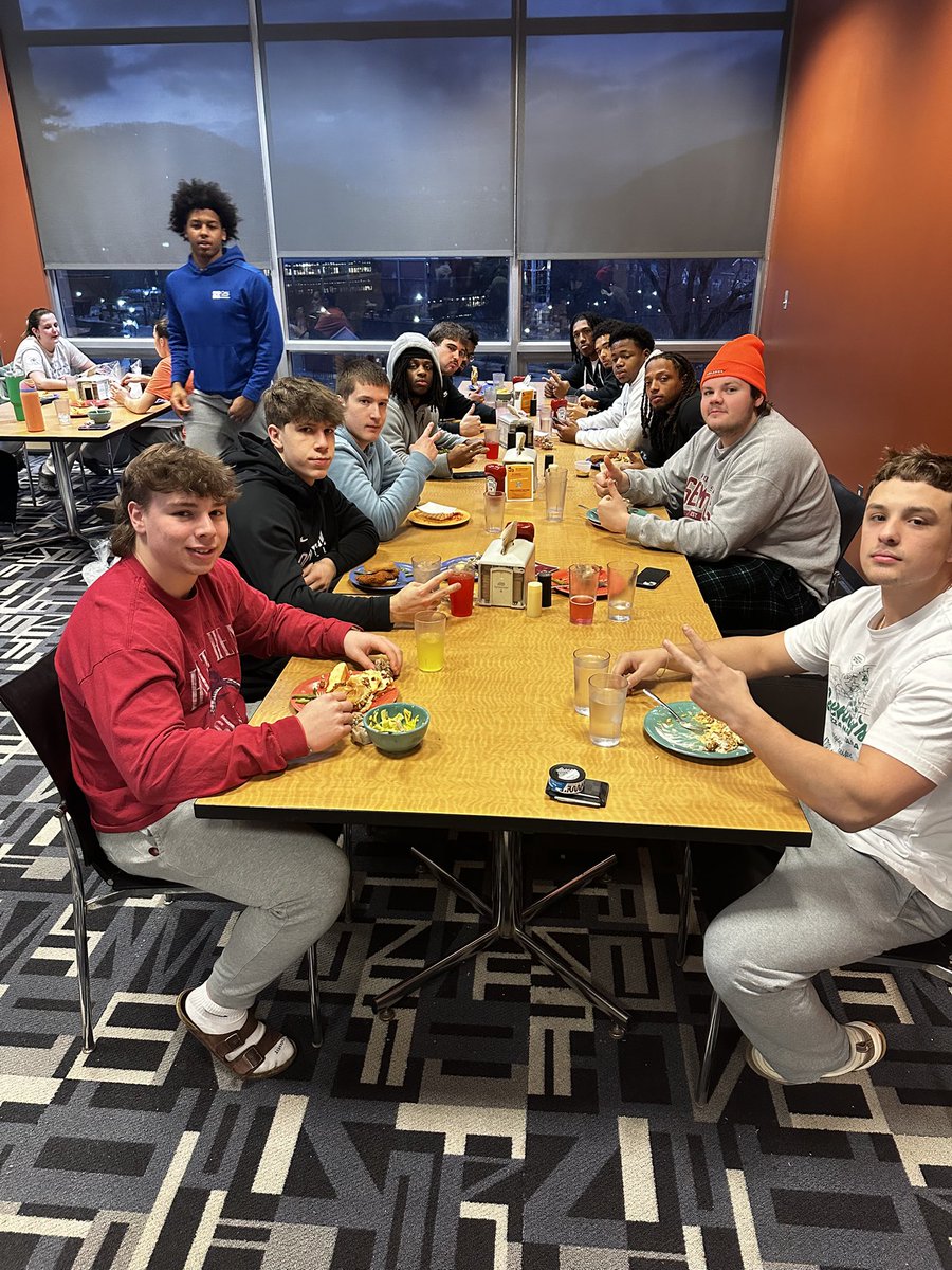 Da guys!🔥 <a href="/CoachNVoorhees/">Nick Voorhees</a> <a href="/CoachJBattaglia/">Coach Joe Battaglia</a> <a href="/LHU_Football/">Lock Haven Football</a> #NLMB