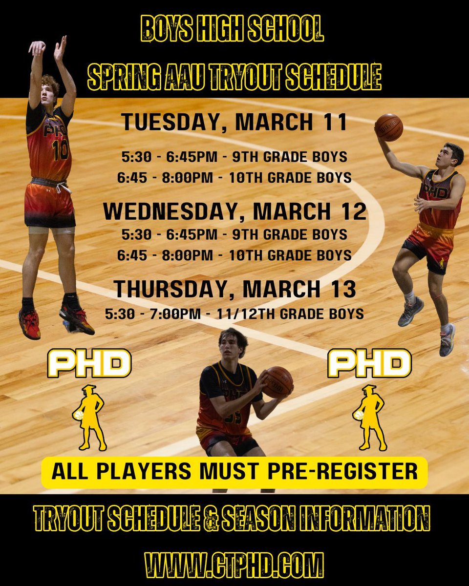 Register today for Boys High School AAU. Information and  Registration can be found at buff.ly/3NzCTdv #ctbb #fairfieldcounty