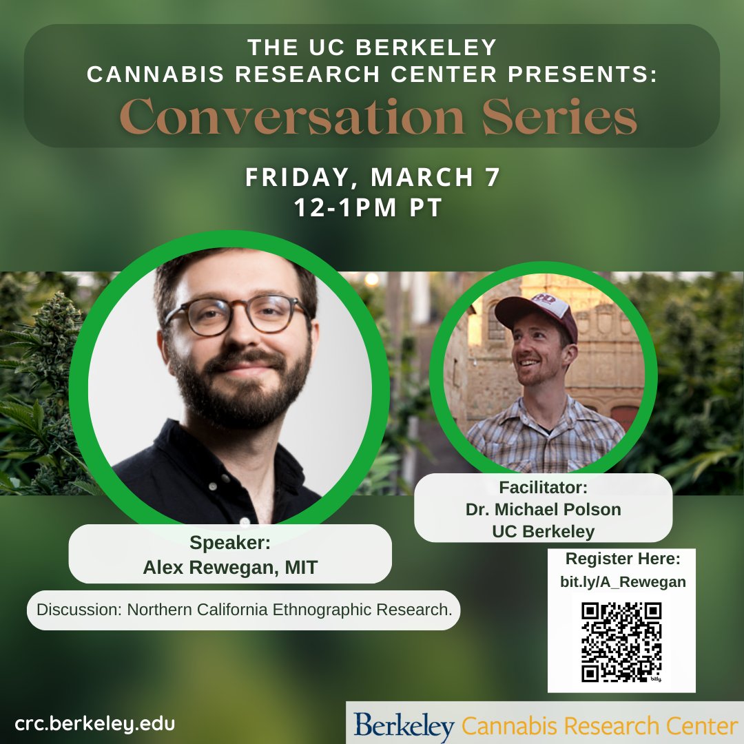 Join us next Friday, March 7th, for our next Researcher Conversation with Dr. Alex Rewegan at the Massachusetts Institute of Technology to discuss his ethnographic research. Dr. Michael Polson, CRC Director, will be facilitating. Register here: bit.ly/A_Rewegan
