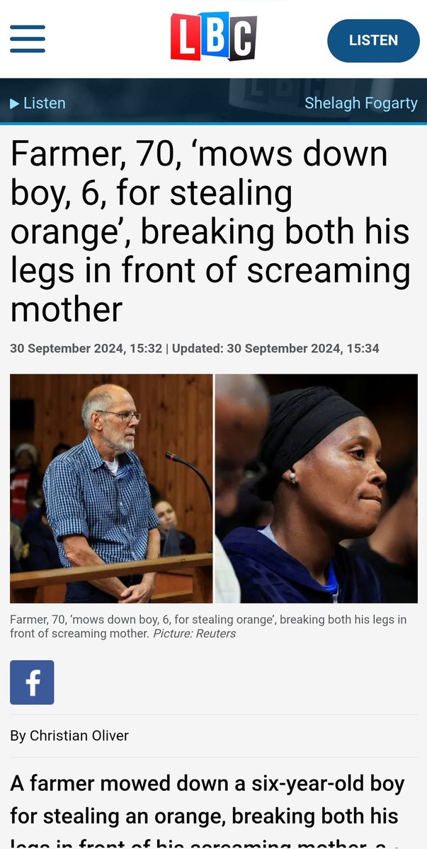 LeratoPillayZA's tweet image. Dear Donald Trump
Terrible things happening in South Africa 👇