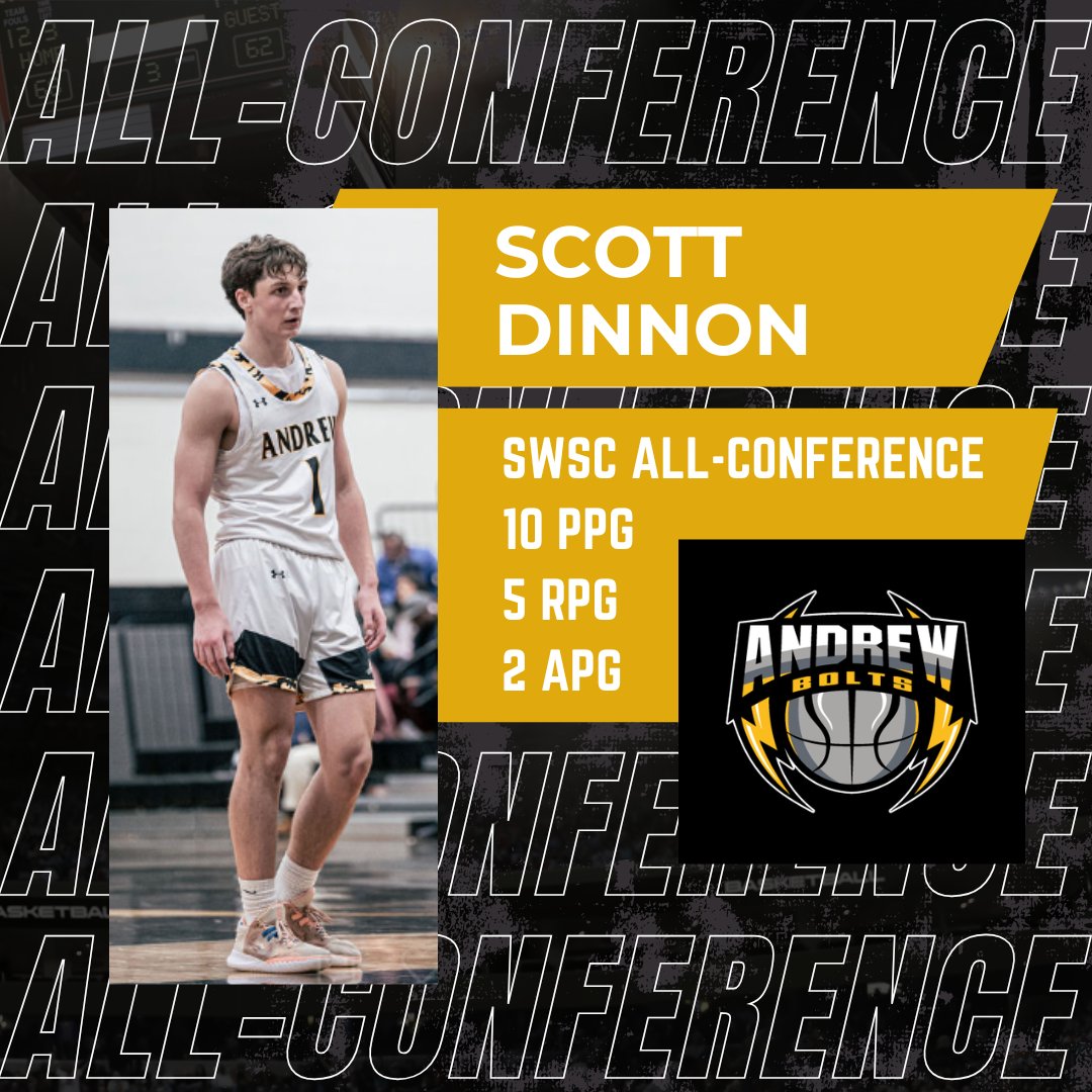 Andrew Basketball (@tboltbasketball) on Twitter photo Congrats <a href="/ScottDinnon/">Scott Dinnon</a> on a well deserved award! A senior leader on and off the court! ⚡️🏀⚡️
#BelieveInWE #TboltFamily Congrats <a href="/ScottDinnon/">Scott Dinnon</a> on a well deserved award! A senior leader on and off the court! ⚡️🏀⚡️
#BelieveInWE #TboltFamily