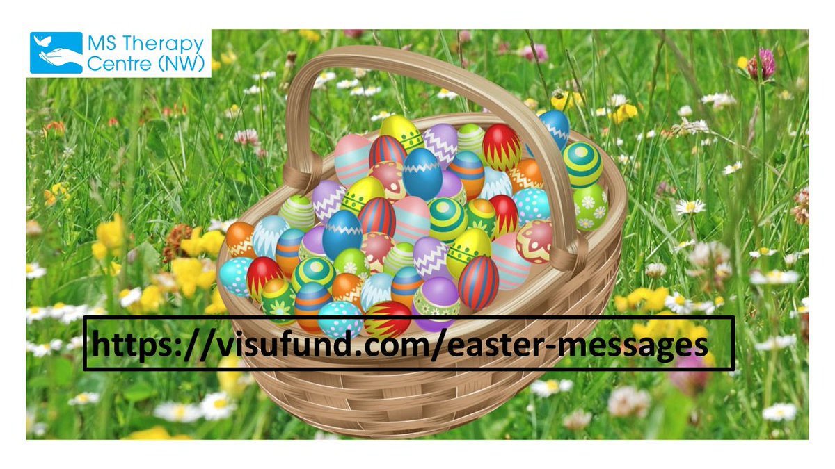 Why not donate the amount you would spend on a chocolate egg to us by buying a virtual egg &amp; leaving a message/photo?

Send a message to someone you can't be with or just say hello to the World. To buy your virtual egg go to: visufund.com/easter-messages
