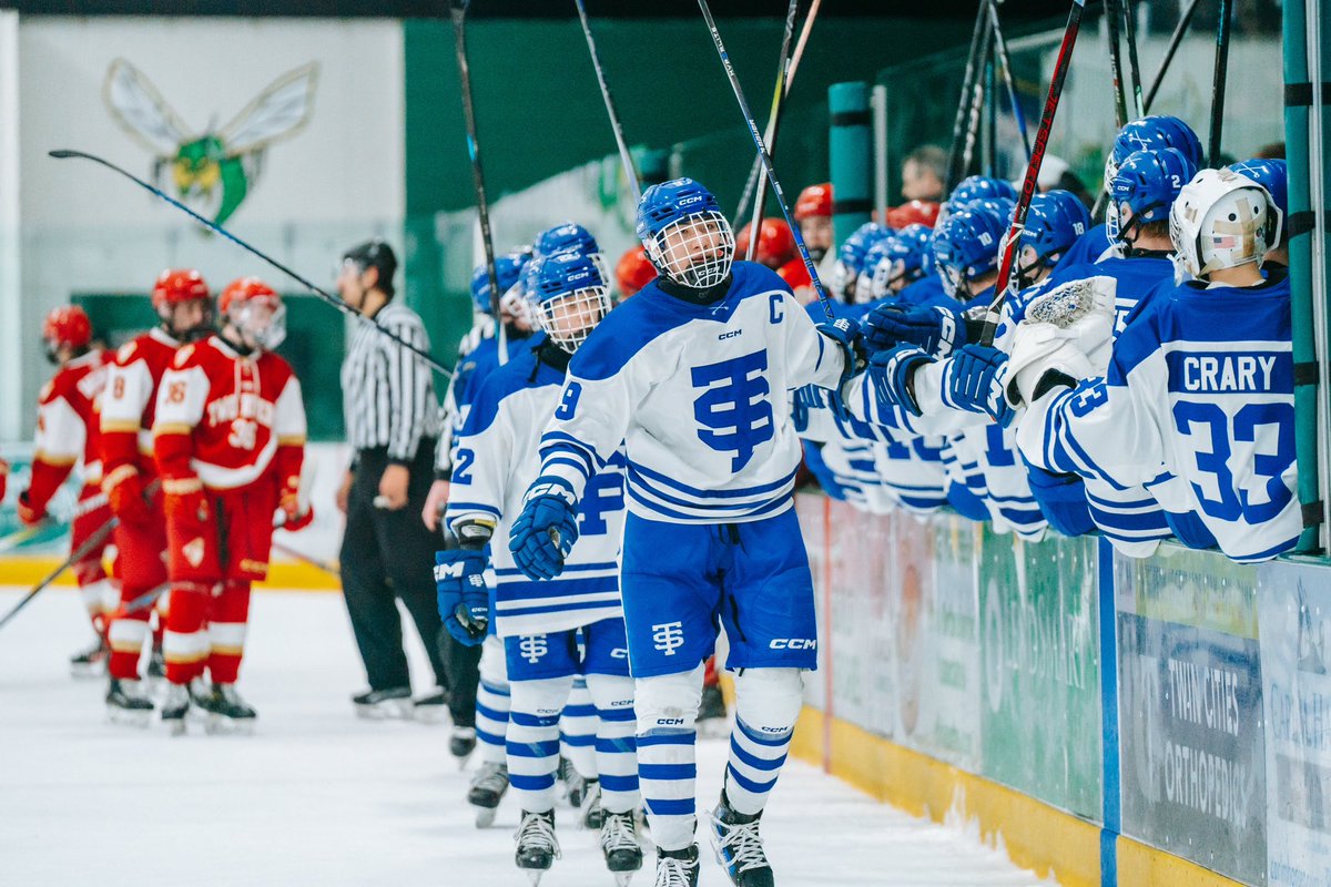 MNHockeyTV (@mnhockeytv) on Twitter photo END 1
Boys 3AA Semifinal
St. Thomas Academy 3, Two Rivers 0
Will Dosan tallies 3 pts (2G, 1A) in the opening period as the Cadets start strong in Edina.
📸: <a href="/734_visuals/">Brianna Burnham</a> END 1
Boys 3AA Semifinal
St. Thomas Academy 3, Two Rivers 0
Will Dosan tallies 3 pts (2G, 1A) in the opening period as the Cadets start strong in Edina.
📸: <a href="/734_visuals/">Brianna Burnham</a>