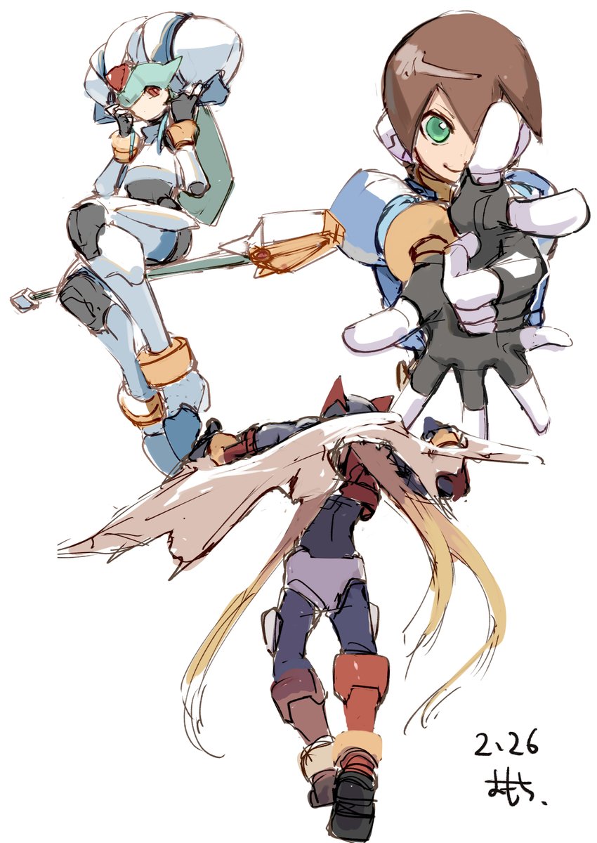 mochi_skymega's tweet photo. 泥486日
見かけたポーズでキャラを描いてみる https://t.co/J6qm2lDXfg
