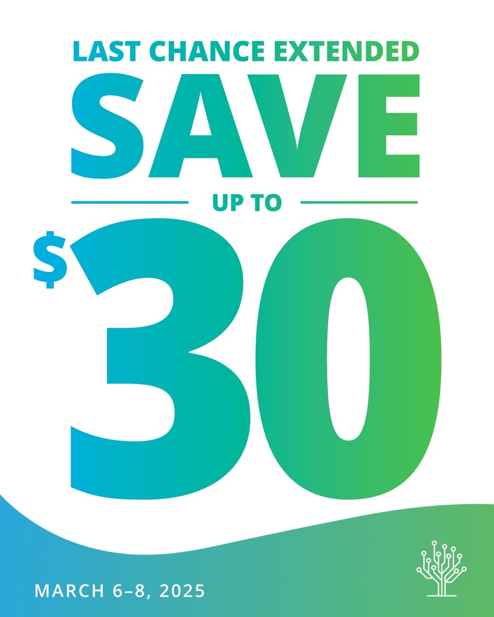 Great news! 🚨 Last-chance savings for RootsTech 2025 have been extended! 🎉 Grab your discounted pass and get ready for three unforgettable days of discovery and connection. ✨ Secure your in-person or online spot today by clicking the link—familysearch.org/en/rootstech/?…