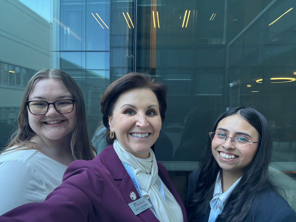 At <a href="/aiccucal/">AICCU</a> #DITC2025 advocating for #AB402, we had the chance to meet Redlands alum Cyla Holiday in Assemblymember <a href="/JoshHooverCA/">Office of Assemblyman Josh Hoover</a>  office! Always proud to see Bulldogs making an impact. #relentlesslyredlands #calgrant