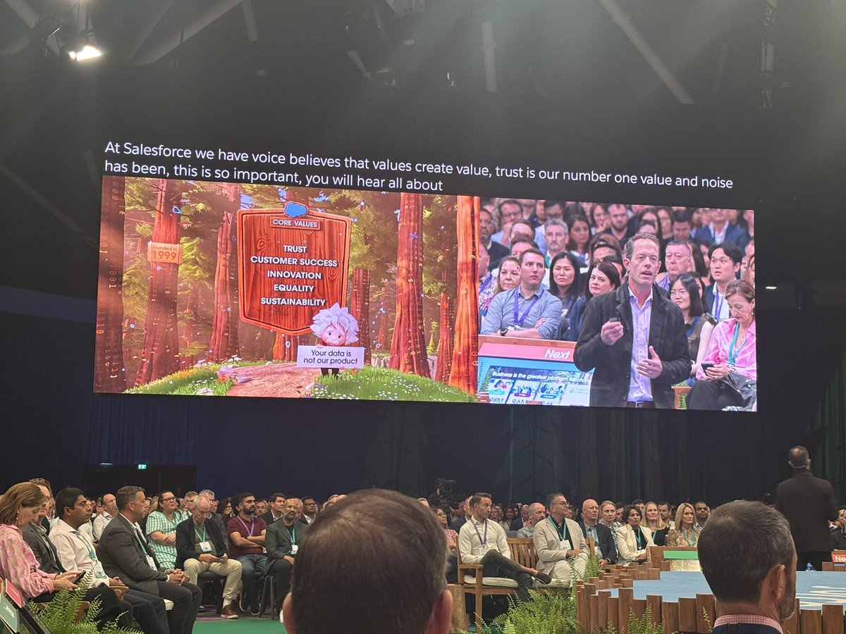 gauravkheterpal's tweet image. And we are underway with the keynote at Agentforce Sydney World Tour!

Frank Filmann absolutely smashing it!👏🏻

#Salesforce #SalesforceTour #Agentforce