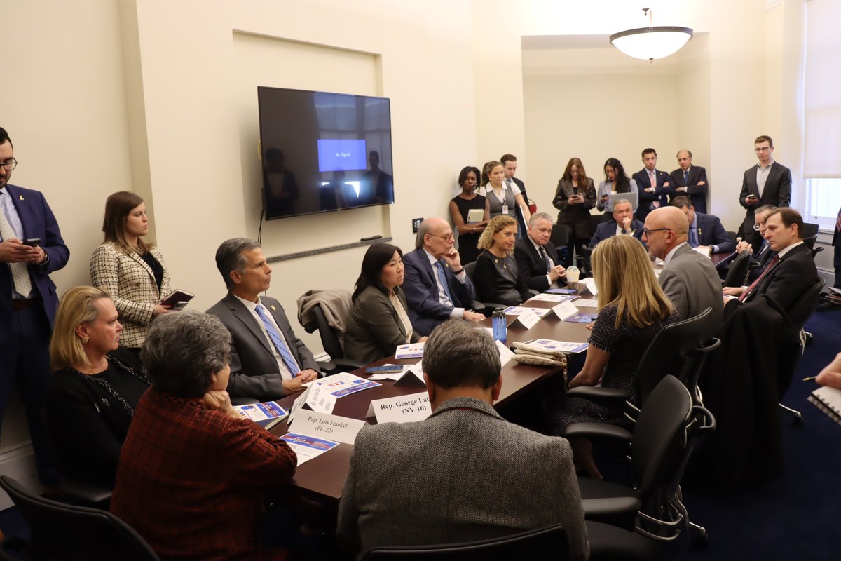 Congressman Dan Meuser (@repmeuser) on Twitter photo As a newly named co-chair of the House Bipartisan Task Force for Combating Antisemitism, I was grateful to take part in a roundtable discussion today with <a href="/TedDeutch/">Ted Deutch</a>, former Congressman and CEO of the American Jewish Committee (<a href="/AJCGlobal/">American Jewish Committee</a>).
Our conversation focused on the rise As a newly named co-chair of the House Bipartisan Task Force for Combating Antisemitism, I was grateful to take part in a roundtable discussion today with <a href="/TedDeutch/">Ted Deutch</a>, former Congressman and CEO of the American Jewish Committee (<a href="/AJCGlobal/">American Jewish Committee</a>).
Our conversation focused on the rise