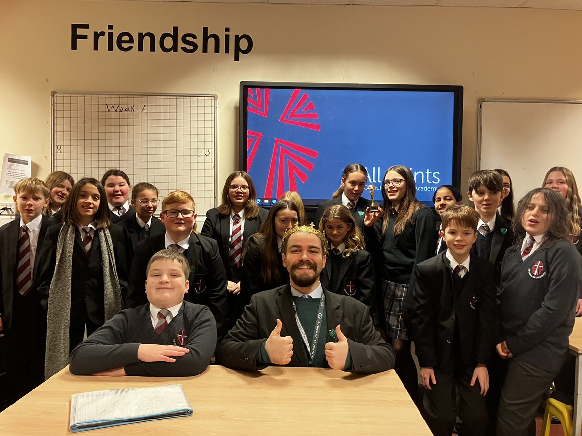 Last half term Year 7 Veronica House were triple champions for the Tutor Group of the week for highest attendance three out of six weeks. Who win this week I wonder ??? #Attendancematters <a href="/Weareauthentic1/">Authentic Education</a>