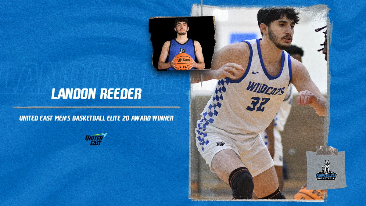 PCT Athletics (@pctathletics) on Twitter photo He is ELITE‼️🏀📚
<a href="/pctmbasketball/">Penn College Men's Basketball</a>’s Landon Reeder earned the <a href="/gounitedeast/">United East Conference</a> men’s basketball Elite 20 Award, presented to a student-athlete with the highest GPA from a team competing in the semifinal round of a UE Championship.
Reeder holds a 4.00 GPA as a Business Admin. major He is ELITE‼️🏀📚
<a href="/pctmbasketball/">Penn College Men's Basketball</a>’s Landon Reeder earned the <a href="/gounitedeast/">United East Conference</a> men’s basketball Elite 20 Award, presented to a student-athlete with the highest GPA from a team competing in the semifinal round of a UE Championship.
Reeder holds a 4.00 GPA as a Business Admin. major