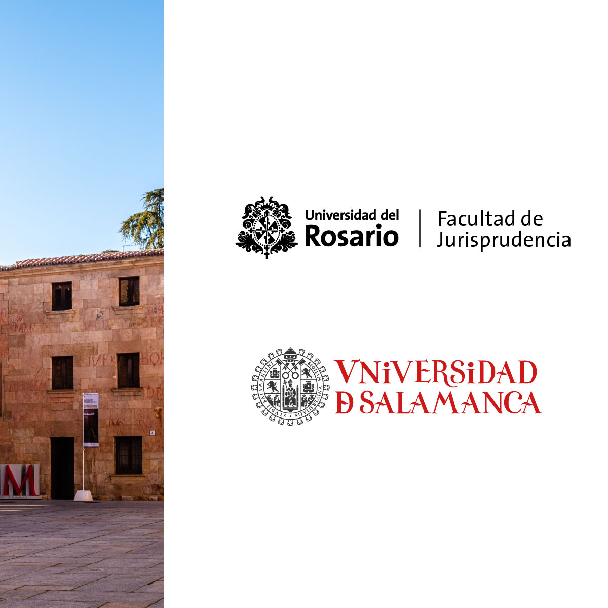 Juris_urosario's tweet photo. 📢¡Gran noticia para nuestra Facultad! 🎓 Te invitamos al lanzamiento del convenio de doble titulación entre @URosario y @usal.
📅 27/feb | ⏰ 11:00 a. m. | 📍 Sala de Audiencias, Ed. Jockey
🔗 Regístrate aquí: https://t.co/0e1CYkzVg7
#EventoJuris | #ConectadosConElMundo https://t.co/BRj6uB7Mxi