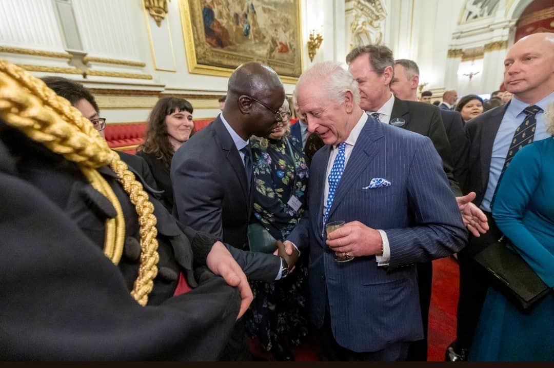 Mr <a href="/EmmanuelSobel/">Emmanuel S Seck</a> Seck, Executive Director, Enda Energie and <a href="/globalnetworkdr/">GNDR</a>  Board Chair, invited by Their Majesties The King and Queen to a Humanitarian Reception at Buckingham Palace, on Thursday, 20th February 2025