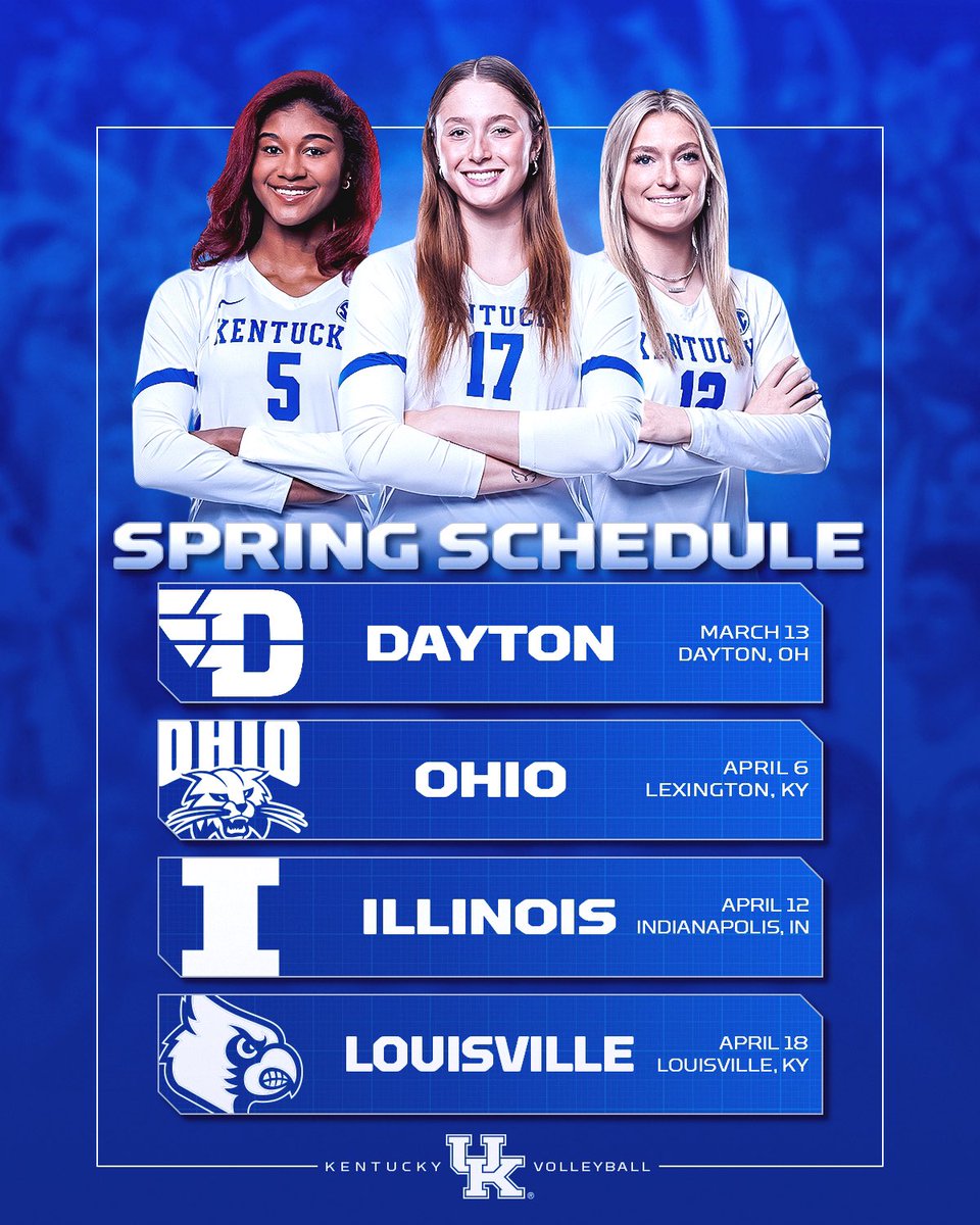 2️⃣0️⃣2️⃣5️⃣ spring schedule‼️

We’ll see you April 6 in HMC‼️