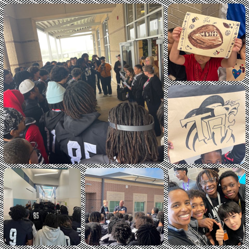 Dee McNeal, M.Ed. (@coachdmcneal) on Twitter photo What a life changing event today, being able to walk with our State Champions through the halls of our feeder schools🥰🫶🏽🖤🦁 #ThePrideofSilverTrack
<a href="/RandleFootball/">TRHS Lions Football</a> <a href="/BrianRandle40/">#nodayzoff</a> <a href="/RandleHS/">Randle High School</a> What a life changing event today, being able to walk with our State Champions through the halls of our feeder schools🥰🫶🏽🖤🦁 #ThePrideofSilverTrack
<a href="/RandleFootball/">TRHS Lions Football</a> <a href="/BrianRandle40/">#nodayzoff</a> <a href="/RandleHS/">Randle High School</a>