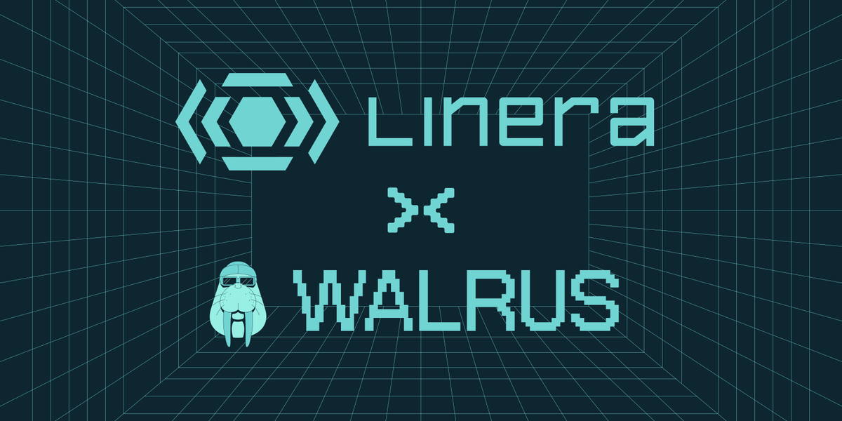 Linera ⛓️ (@linera_io) on Twitter photo ⛓️ Announcing : Linera x Walrus
We're integrating <a href="/WalrusProtocol/">Walrus 🦭/acc</a> as our storage layer—bringing scalable, real-time onchain data storage to microchains.
🧵 👇 ⛓️ Announcing : Linera x Walrus
We're integrating <a href="/WalrusProtocol/">Walrus 🦭/acc</a> as our storage layer—bringing scalable, real-time onchain data storage to microchains.
🧵 👇