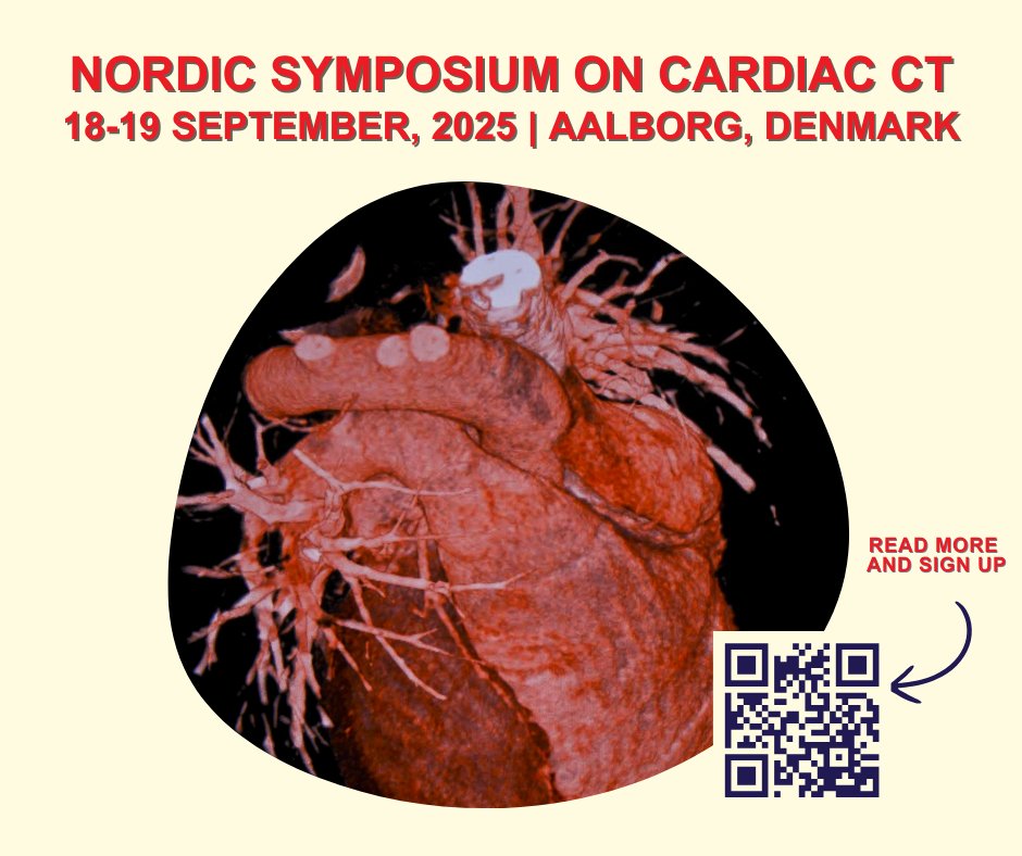 AI, plaque analysis, risk stratification – are you keeping up? Join NCCT 2025 in Aalborg for expert insights on the future of cardiac CT. 🔗 ncct.cardio.dk #NCCT2025