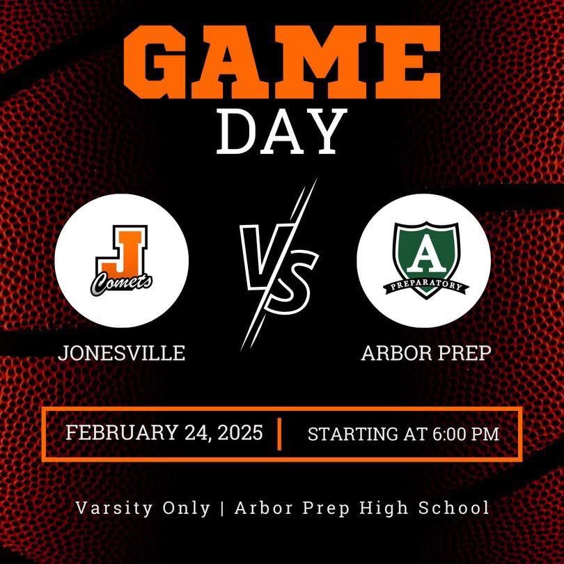 Jonesville Girls Basketball ☄️ (@jonesvillegbb) on Twitter photo Regular season finale for our varsity girls today! They travel to Ypsilanti to take on <a href="/apgirlsbball/">Arbor Prep Girls Basketball</a> ! Regular season finale for our varsity girls today! They travel to Ypsilanti to take on <a href="/apgirlsbball/">Arbor Prep Girls Basketball</a> !