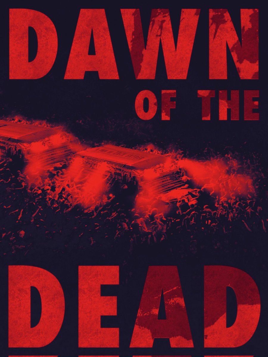 joseluisrubin's tweet photo. Mi póster para Dawn Of The Dead (2004, Zack Snyder) https://t.co/MfjLm1U2hc