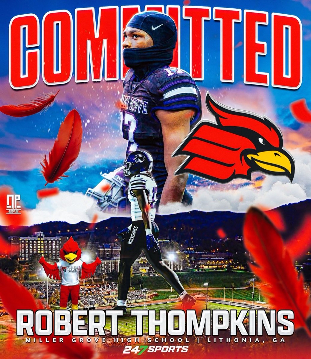 Miller Grove Football (@millergrovefb) on Twitter photo Congratulations to 2025 DB <a href="/newera33_/">Robert Thompkins</a> on committing to <a href="/WheelingU_FB/">Wheeling U Football</a>
#GrovesideProduct/#RecruitMGFB Congratulations to 2025 DB <a href="/newera33_/">Robert Thompkins</a> on committing to <a href="/WheelingU_FB/">Wheeling U Football</a>
#GrovesideProduct/#RecruitMGFB
