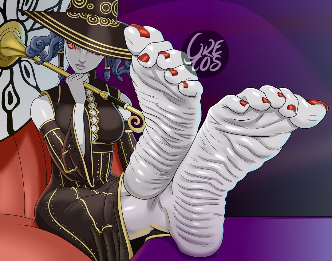 Agrat bat Mahlat (commission)
Is a character from the game Shin Megami Tensei Venegance
#footfetishart #footfetish #fanart #fetichismodepies #fetichedepies