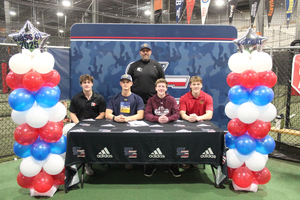 It was special day for our Scanzano Combat family as we celebrated our committed athletes! Congrats to Preston Carey, Austin Hanni, Mason Kelleher, Nathan Linden, Frank McCartney, and Andrew Schell on taking the next step in their baseball careers! 

#signingday #collegebaseball