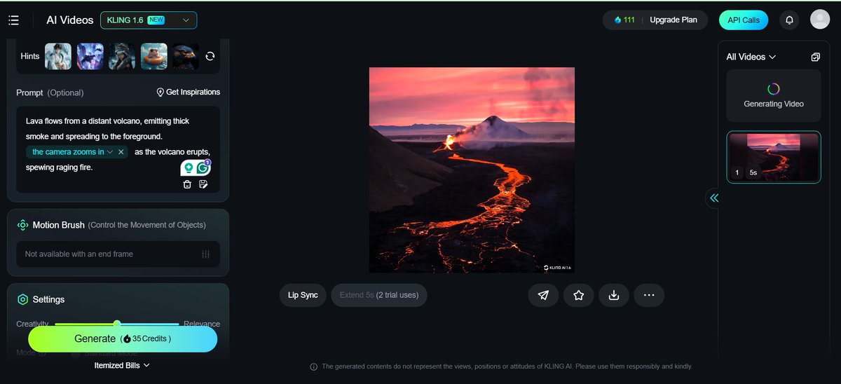 🌋 Just created this epic AI-generated scene: Lava Fury! 🔥
Witness lava flowing from a distant volcano, thick smoke rising, and raging fire erupting in a powerful display of nature’s force.

#ALX_AI  #ALX #ALX_AiSK