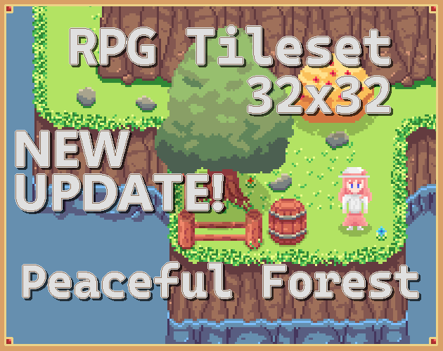 snakerser's tweet photo. Update v.1.1 for the Peaceful Forest asset is ready for download! Download the asset and much more for free here > https://t.co/6KjOTNyokr #pixelart #gamedesign #indiedev #jrpgart #spriteart #gameassets #fantasyworld #artportfolio #indiegamedev #update https://t.co/PCilGagN3c
