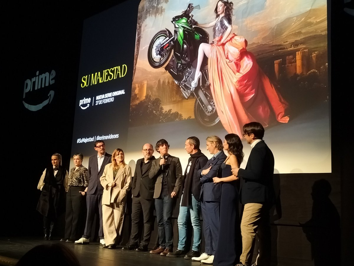 Sayaka Producciones (@contactasayaka) on Twitter photo Hoy llega a algunos #SuMajestad con este preestreno junto a <a href="/PrimeVideoES/">Prime Video España</a>
<a href="/themdpstudio/">The Mediapro Studio</a>
<a href="/100balasTV/">100 Balas</a> Hoy llega a algunos #SuMajestad con este preestreno junto a <a href="/PrimeVideoES/">Prime Video España</a>
<a href="/themdpstudio/">The Mediapro Studio</a>
<a href="/100balasTV/">100 Balas</a>