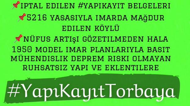 covid-19'da Halk Tapulu Yerine azkatlı yuva yaptı diye suçlu ilan edildi
Milyonlarca aileye çözüm VARmı⚠️

#YapıKayıtTorbaya diyoruz ki Vatandaşa Çözüm olsun barınmak en temel haktır <a href="/TBMMGenelKurulu/">TBMM Genel Kurulu</a>

<a href="/DoganBekin/">Doğan Bekin</a> 
İYİKİ DOĞDUN REİS
RTÜK, Sayın Bahçeli, Özgür Özel 
Sedat Peker