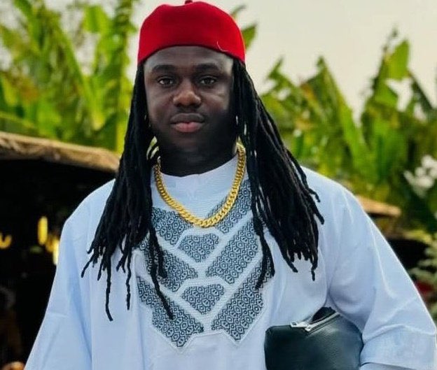 ChinasaNworu's tweet photo. Anambra native doctor, Chidozie Nwangwu better known as Akwa Okuko hit with six charges by the Anambra state government: alleged involvement in money ritual practices, suspected ties to drug dealers , preparing charms for Kidnappers and among others, faces 20 years in prison , his hotel risk demolition and properties risk confiscation. 
@radiobiafralive