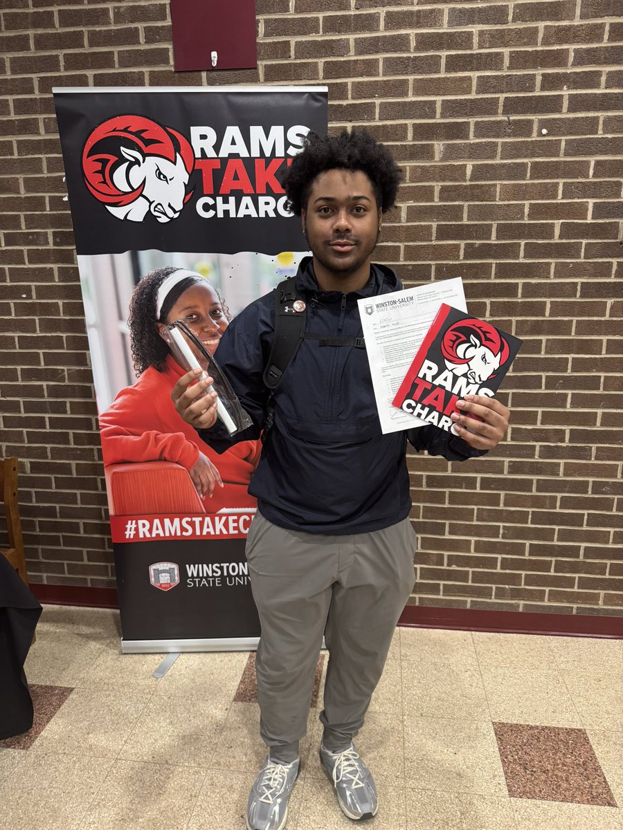 Dunbar Poets are ACCEPTED to Winston Salem State University <a href="/WSSURAMS/">WSSU</a> !!!! #WSSUAdmissions <a href="/BaltCitySchools/">Baltimore City Public Schools</a>