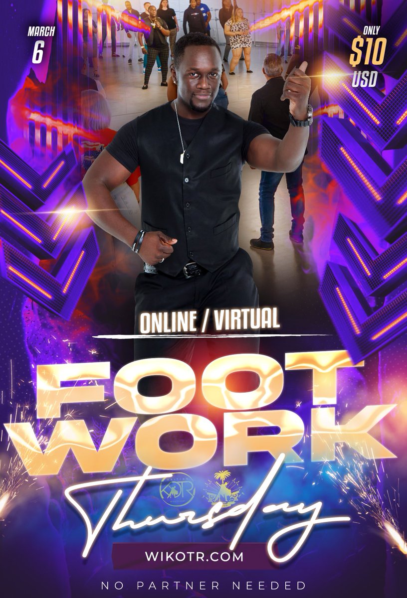 wikotr1's tweet photo. Online Footwork class :: Sign up now https://t.co/xwHVWuxK5p https://t.co/fl1rPg07H7