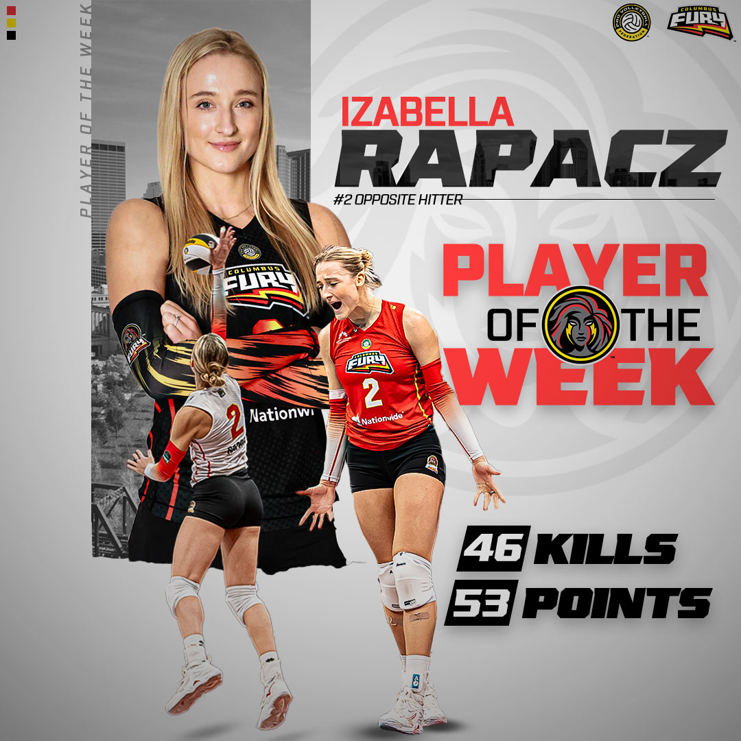 Izzy has been on 🔥

📰 | tinyurl.com/yc6zymvm 

#ColumbusFury x #UnleashTheFury