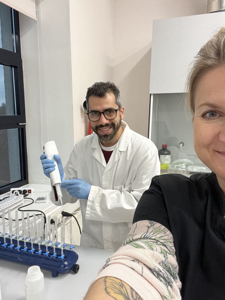 FUNACTION (@funaction_eu) on Twitter photo Mobility of ECRs between Partners labs is one example of <a href="/BiodiversaPlus/">Biodiversa+ (European Biodiversity Partnership)</a> #FUNACTION transnational added value.
Ziming🇸🇪 and Pietro🇮🇹 visited our Estonian🇪🇪 team where they were trained and collaborated on sample preparation and #eDNA extraction.
#aquaticfungi #conservation Mobility of ECRs between Partners labs is one example of <a href="/BiodiversaPlus/">Biodiversa+ (European Biodiversity Partnership)</a> #FUNACTION transnational added value.
Ziming🇸🇪 and Pietro🇮🇹 visited our Estonian🇪🇪 team where they were trained and collaborated on sample preparation and #eDNA extraction.
#aquaticfungi #conservation