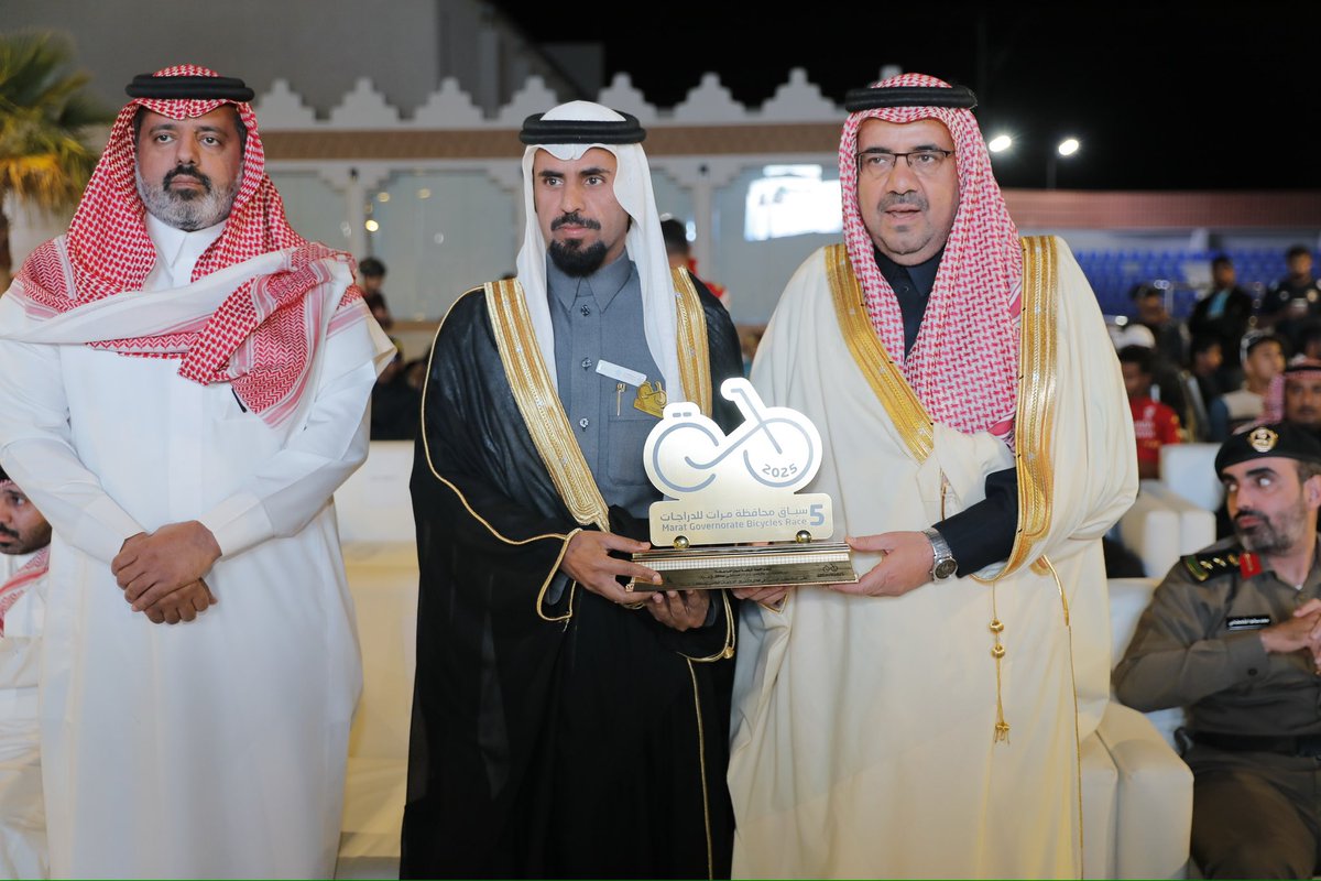 📷 | سعدنا بتنظيم سباق مرات لدراجات الهوائية 2025م 🚴‍♂️ سباق ممتع وقوي وحضور اكثر من مشارك من دول مختلفة للمنافسة في هذا السباق الرائع

#مرات 
#الاتحاد_السعودي_للدراجات