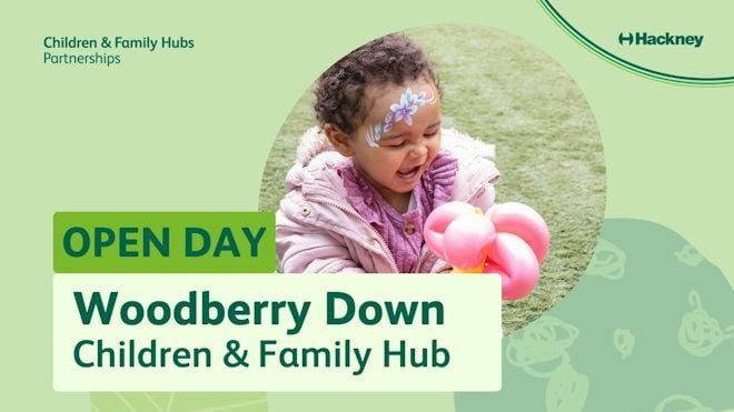 Join the Open Day at Woodberry Down Children &amp; Family Hub for a chance to learn about the free services and activities available for local families. 👶🏽💛🎨
📍 Where? Woodberry Down Children &amp; Family Hub, Spring Park Drive, N4 2NP 
📅 When? Thursday, 27th February, 10 AM – 2 PM
