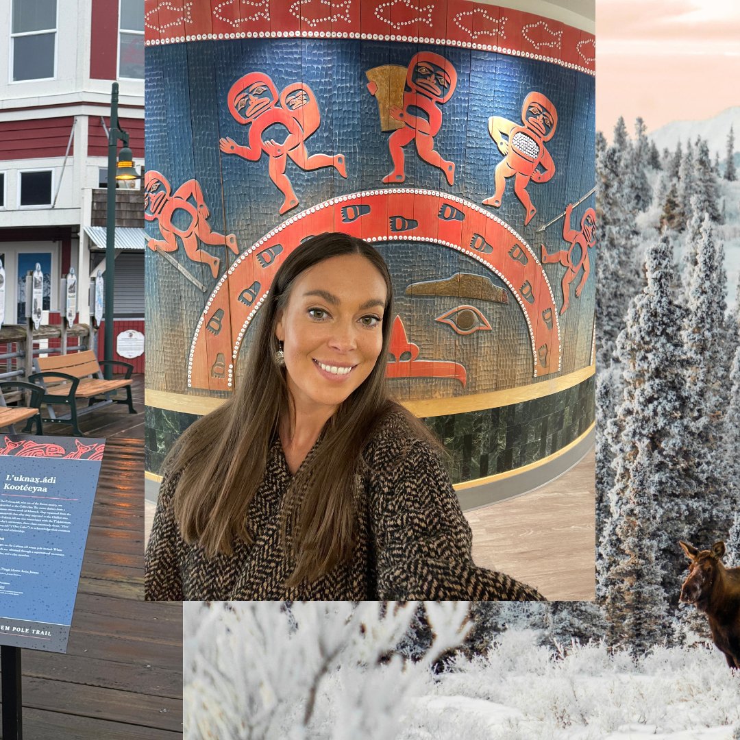 Our client <a href="/TravelAlaska/">Travel Alaska</a>'s cultural ambassador program showcases the power of cultural tourism &amp; connecting visitors with their destination. ➡️ Check out images from Cultural Ambassadors Maka Monture Paki (Tlingit), Amanda Mitchell (Athabascan) &amp; Alyssa London (Tlinigt).